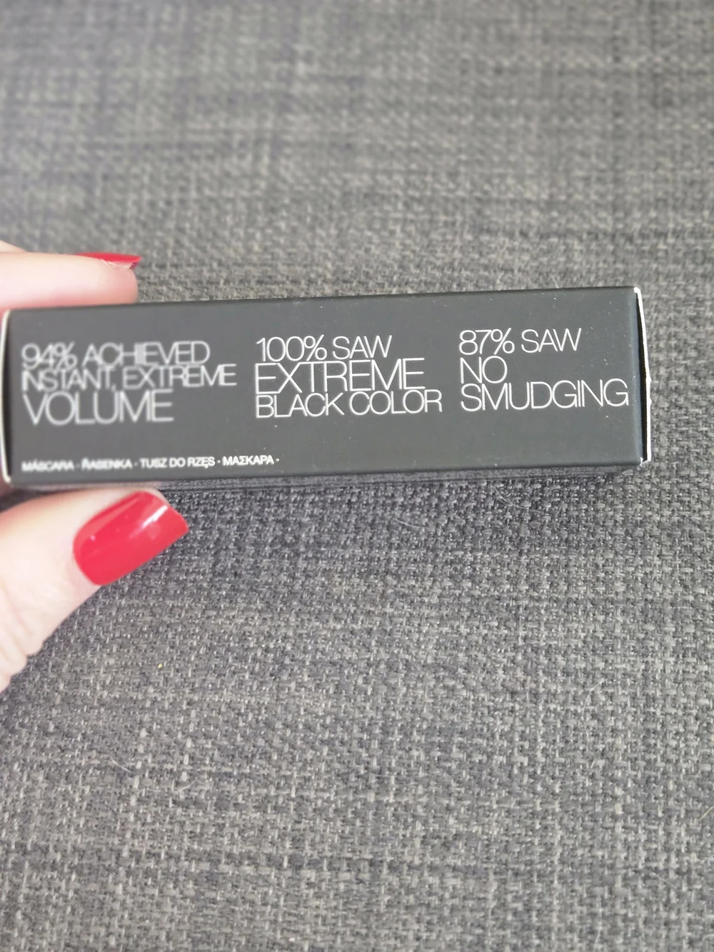 NARS Mascara — Uncensored Black